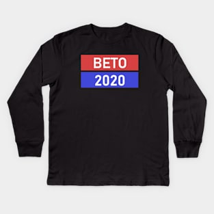 BETO 2020 Support Logo Kids Long Sleeve T-Shirt